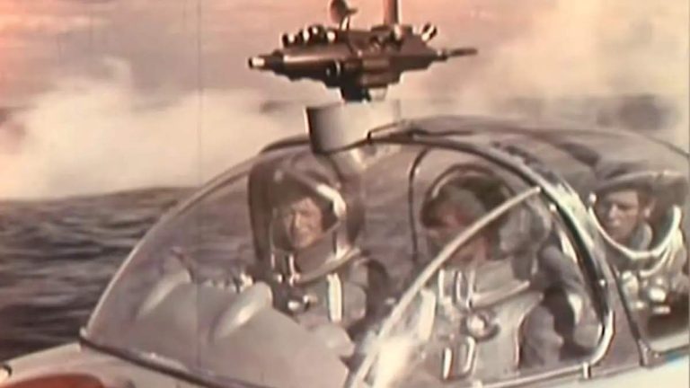 2020 in science fiction: a scene from the 1965 film Voyage to the Prehistoric Planet