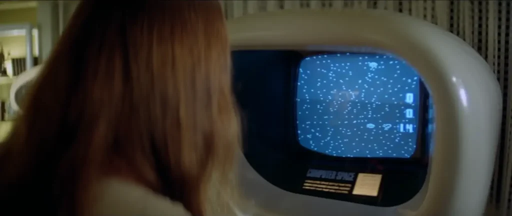 Year 2022 in science fiction: Soylent Green Computer Space scene