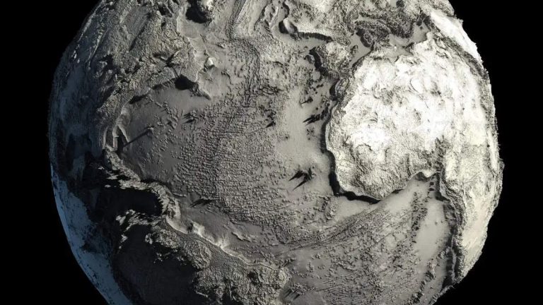 Earth without water