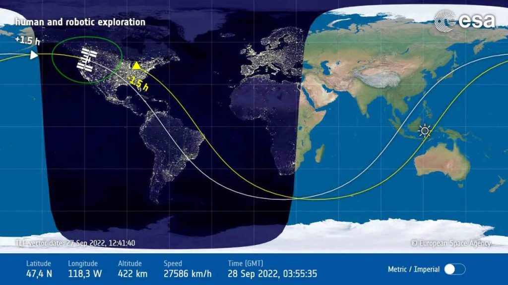 International Space Station Tracking Map [live]