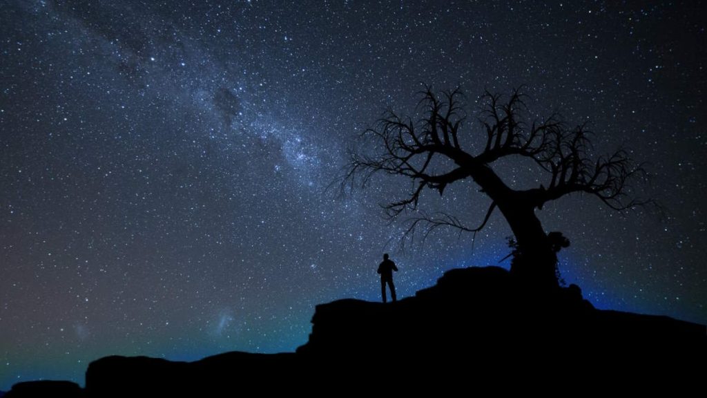 Stars and the Milky Way. How many stars can one see with the naked eye?