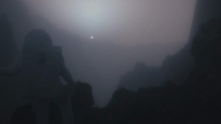 A scene from the short science fiction film Others Will Follow